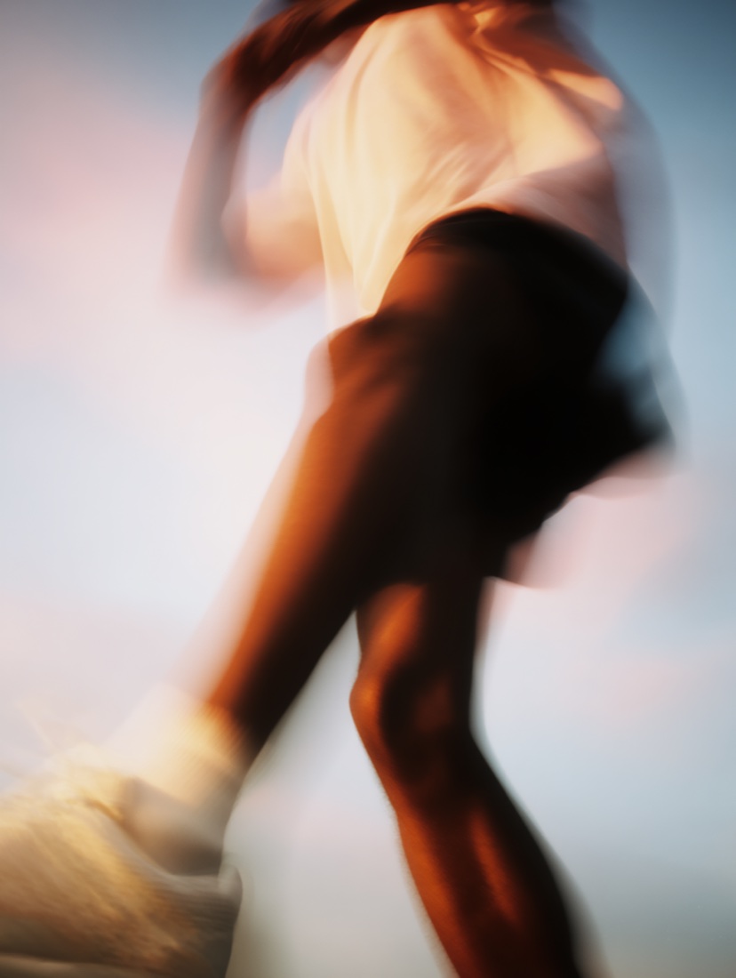 Movement, blurred and warm